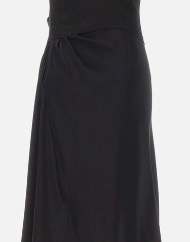 Abito con dettagli in pizzo 1226WDR007331A BLACK VICTORIA BECKHAM 