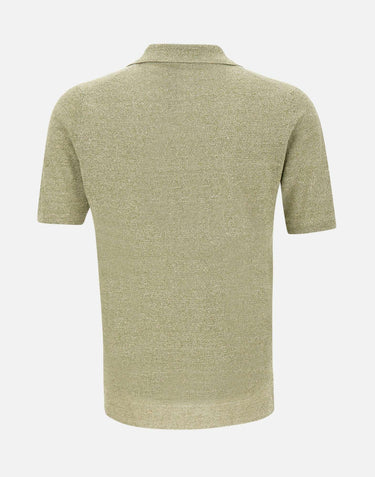Polo in misto lino PL1MCSK LC14R560 FILIPPO DE LAURENTIIS 
