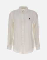 Camicia in lino 211970730 518 POLO RALPH LAUREN 