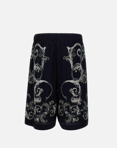 Bermuda "Outline" fantasia baroque 78GAD10B NS626899 VERSACE JEANS COUTURE 