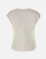 Camicetta in seta con scollo a cappuccio V796112595 101OWH VINCE. 