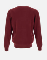 Maglia in lana e cashmere DC918022 BORDEAUX DELLA CIANA CASHMERE 