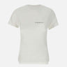 "Fitted Shrunken Logo"<BR/><BR/> 1424JTS005890A WHITE VICTORIA BECKHAM 