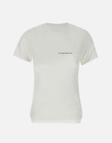 "Fitted Shrunken Logo"<BR/><BR/> 1424JTS005890A WHITE VICTORIA BECKHAM 