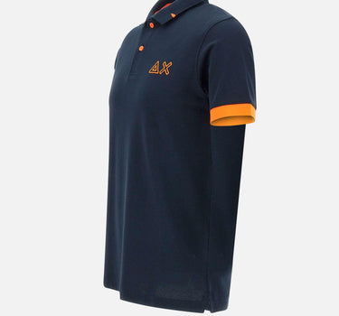 "Polo logo fluo" A35122 07 SUN68 