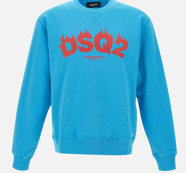 Felpa "Cool fit crewneck" in cotone S71GU0717 S25551511 DSQUARED2 