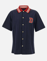 "La Chemise Drole Sport" SH221 PL160NAVY DROLE DE MONSIEUR 