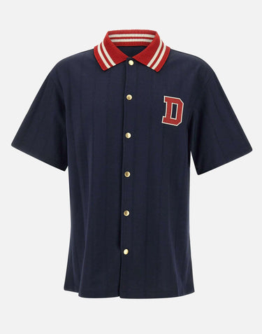 "La Chemise Drole Sport" SH221 PL160NAVY DROLE DE MONSIEUR 