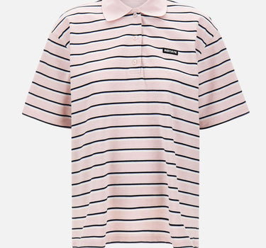 Polo in jersey a righe 115324 1810 ROTATE BIRGER CHRISTENSEN 
