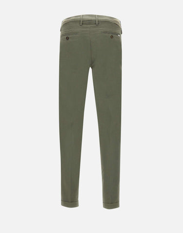 Pantaloni "Mucha10" in cotone stretch e lyocell P24910JM 7F2095231 RE-HASH 