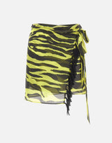 Pareo con stampa zebra 260WCR00139 CCC134PR166 THE ATTICO 