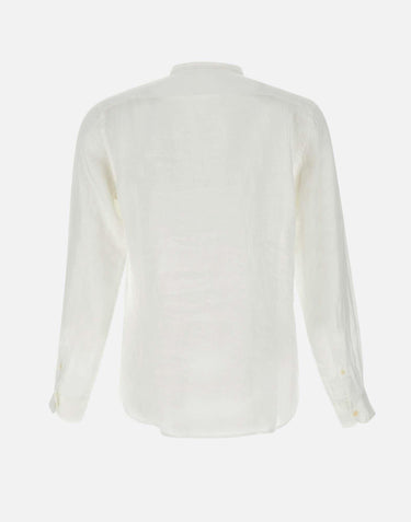 Camicia  "Naxos" in lino NAX0001 01896H01 MC2 SAINT BARTH 