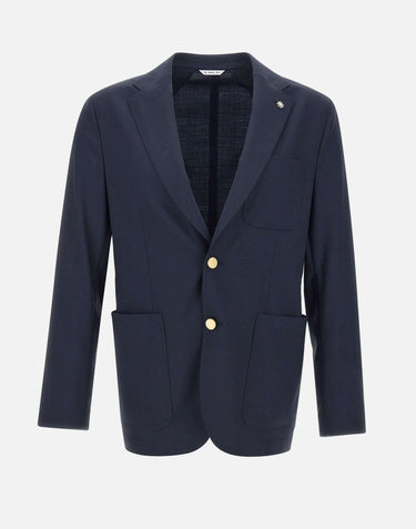 Blazer in lana 3832G2758Y 25000089 MANUEL RITZ 