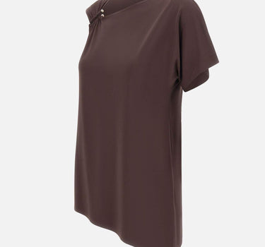 Blusa asimmetrica SP1MA007 6044 KAOS 