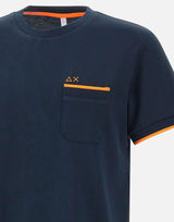 "Small stripes fluo t-shirt" T35124 07 SUN68 