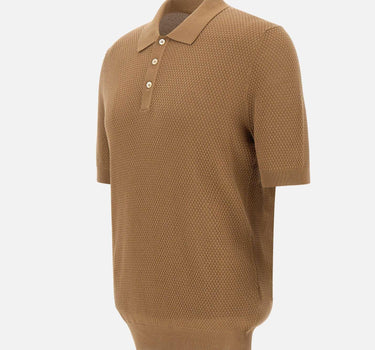 Polo in maglia di cotone 57113 20620156 GRAN SASSO 