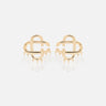"Pearl Drop Logo Earrings" APF25JW093 01 CASABLANCA 