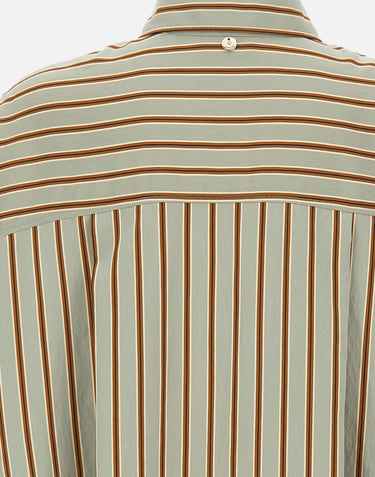 Camicia in rayon a righe CA6351T553A P9641 LIU-JO 