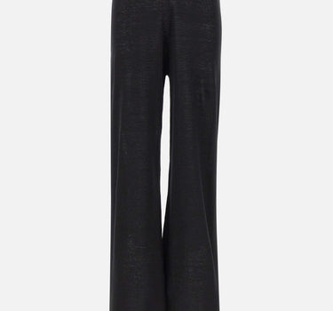 Pantaloni palazzo in maglia di lino 195015 013 KANGRA 