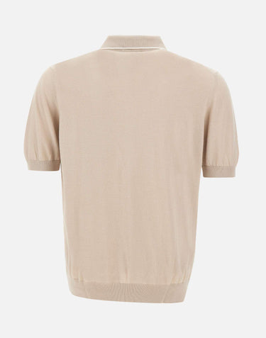 Camicia in maglia con intarsio a righe 59135 18066012 GRAN SASSO 