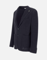 Blazer in viscosa e lana 3732G2728M 24369689 MANUEL RITZ 