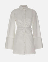 Abito camicia con arricciatura 115162 400 ROTATE BIRGER CHRISTENSEN 