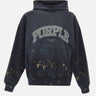 Felpa "MWT Fleece" P401 MFBS325BLACK PURPLE BRAND 