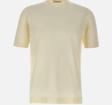 T-shirt in crepe di cotone TS0MC CR14R021 FILIPPO DE LAURENTIIS 