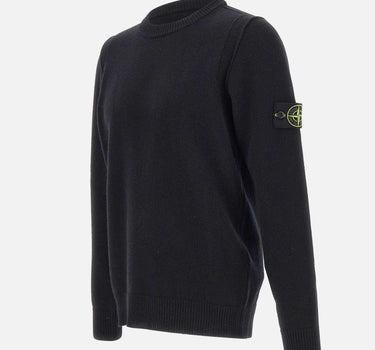 Maglione in lana rasata 5100072S00A3 V0029 STONE ISLAND 