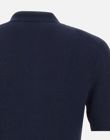 Polo in maglia di cotone 57113 20620598 GRAN SASSO 