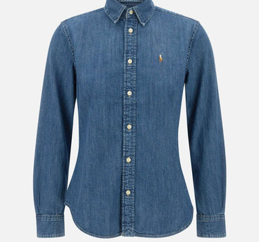 Camicia "Bsr" in denim di cotone 211969458 001 POLO RALPH LAUREN 