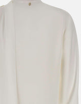 Blusa con sciarpa MF5281T4241 10701 LIU-JO 