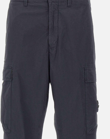 Pantalone in tela di cotone stretch "Paracadute" 3100043S0003 V0020 STONE ISLAND 