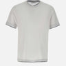 T-shirt in cotone supima DK87105 BIANCO DIKTAT 