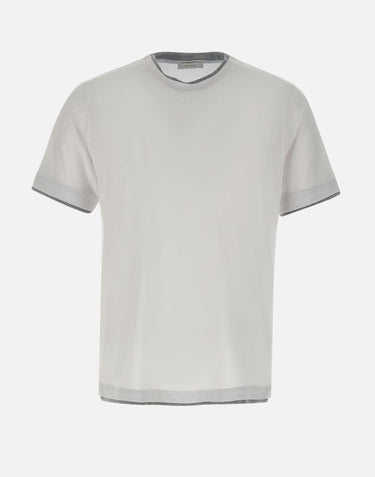 T-shirt in cotone supima DK87105 BIANCO DIKTAT 