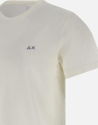 "Jersey linen t-shirt" T35132 31 SUN68 