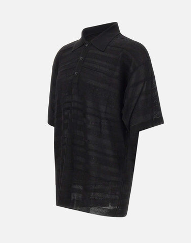 Polo in maglia di misto viscosa S6LAMAKP200 110 LANEUS 