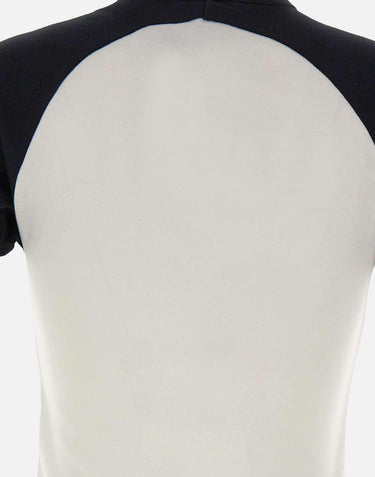 T-Shirt "Circle Contrast" 325JTS214JS0203 WHTBLK COURREGES 