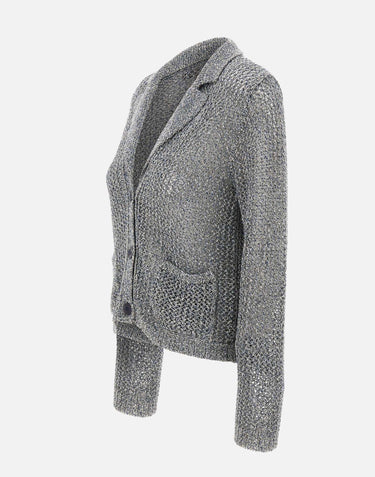 Cardigan con micro paillettes 373557 845 KANGRA 