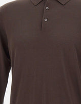 Polo in misto seta e cotone 300403 170 KANGRA 
