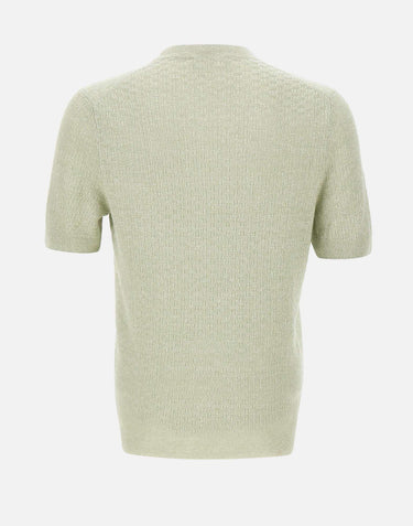 Maglia in misto lino e cotone 57169 18668410 GRAN SASSO 