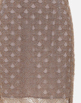 Gonna midi smerlata con lustrini 115635 2751 ROTATE BIRGER CHRISTENSEN 