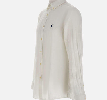 Camicia in lino 710966294 506 POLO RALPH LAUREN 