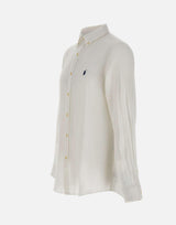 Camicia in lino 710966294 506 POLO RALPH LAUREN 