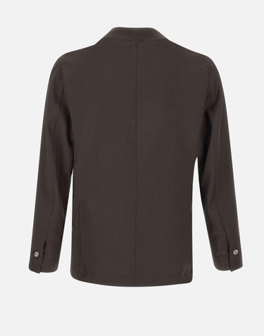 Blazer in lana 48038 0005 BARBA 
