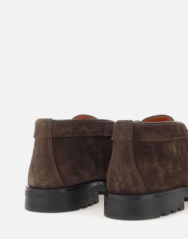 Stivaletto in camoscio MGDC17823NEOBSEY T50 SANTONI 