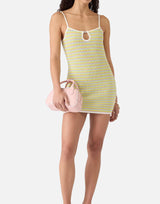 Mini abito a righe "Bourgeois" WSS26KW1291 01 CASABLANCA 