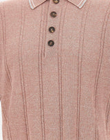 Polo in misto cotone e lino M76MAGM42 MAG0M018991301 ELEVENTY 