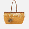Borsa a spalla "Paloma" BS11312 COMMSTRAWINTNATURALE GIANNI CHIARINI 