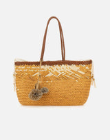 Borsa a spalla "Paloma" BS11312 COMMSTRAWINTNATURALE GIANNI CHIARINI 